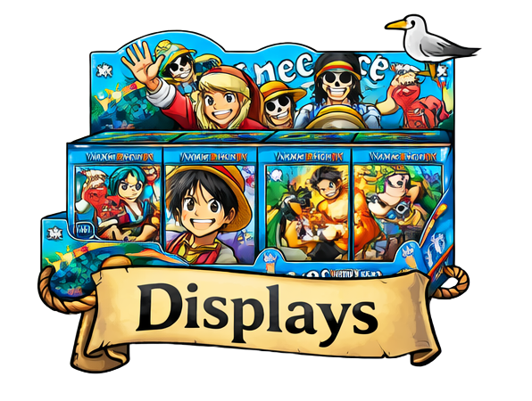 One Piece TCG Displays